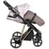 Детская коляска Roan Sol Flowers 3 в 1 с автокреслом Tutis Elo Lux EduSky Black RSF/5001 Powder/Rose gold