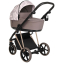 Детская коляска Roan Sol Flowers 3 в 1 с автокреслом Tutis Elo Lux EduSky Black RSF/5001 Powder/Rose gold