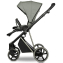 Детская коляска Roan Sol Vintage Luxury 3 в 1 с автокреслом Tutis Elo Lux EduSky Black VIN 02/SG Sage Green/Sage/руч.Black