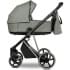 Детская коляска Roan Sol Vintage Luxury 3 в 1 с автокреслом Tutis Elo Lux EduSky Black VIN 02/SG Sage Green/Sage/руч.Black