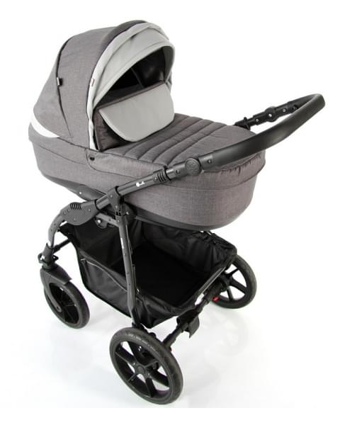 Детская коляска Sevillababy Unico 2 в 1 Un-03 т. серый-св.серый экокожа