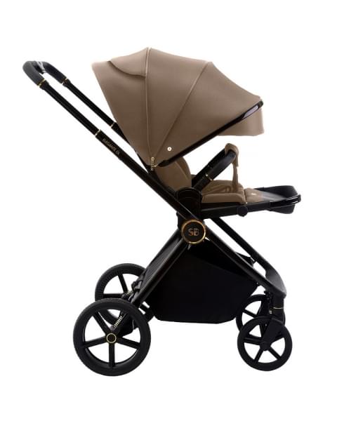 Детская коляска Sweet Baby Elegante 2 в 1 Chrome Brown