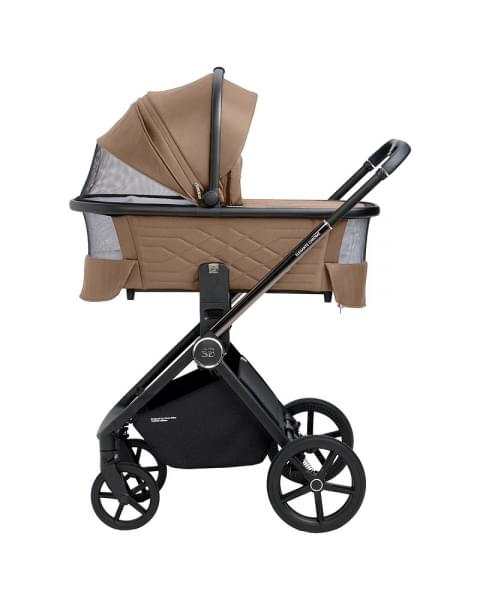 Детская коляска Sweet Baby Elegante 2 в 1 Chrome Brown