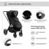 Детская коляска Sweet Baby Elegante 2 в 1 SBL GL Black