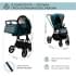 Детская коляска Sweet Baby Elegante 2 в 1 SBL GL Blue