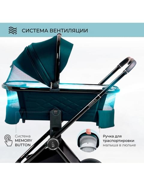 Детская коляска Sweet Baby Elegante 2 в 1 SBL GL Blue