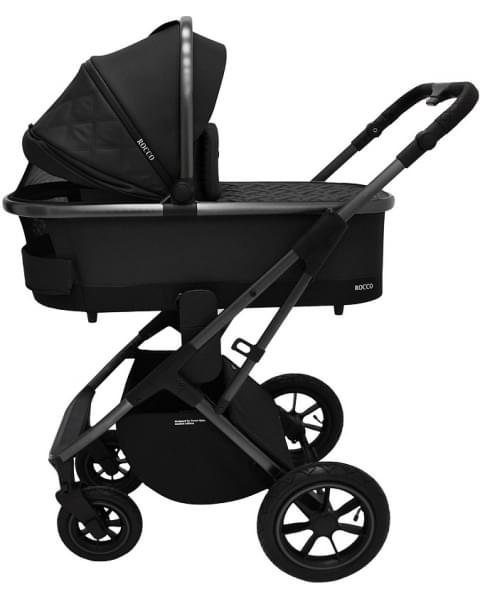 Детская коляска Sweet Baby Rocco Air 2 в 1 2024 Black