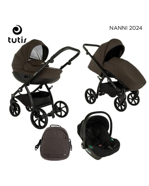 Детская коляска 3 в 1 Tutis Nanni 7 (067) Espresso