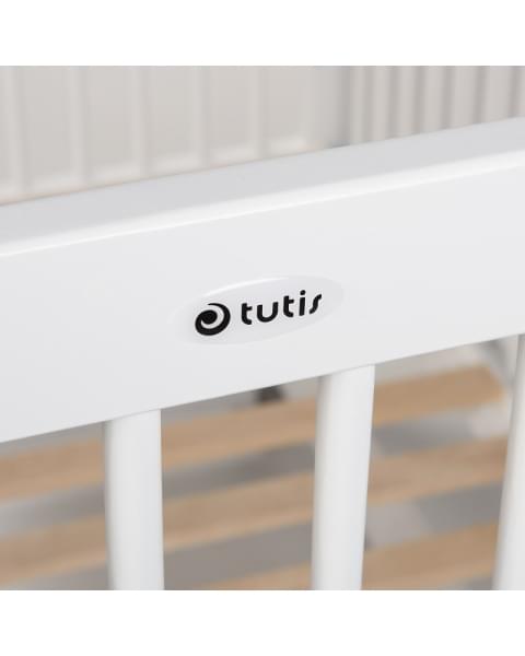 Детская кроватка Tutis Nature с маятником белый