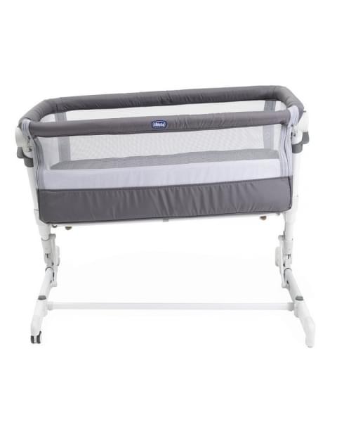 Детская приставная кроватка Chicco Next2Me Pop-Up, Atmosphere (Темно-серый)