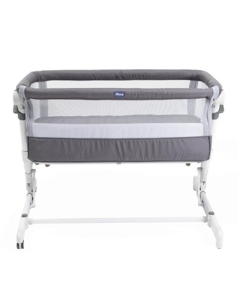 Детская приставная кроватка Chicco Next2Me Pop-Up, Atmosphere (Темно-серый)