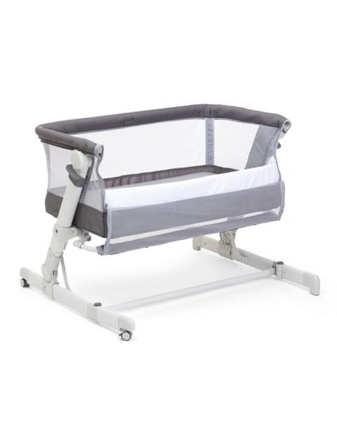 Детская приставная кроватка Chicco Next2Me Pop-Up, Atmosphere (Темно-серый)