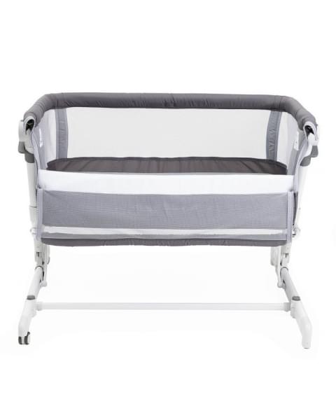 Детская приставная кроватка Chicco Next2Me Pop-Up, Atmosphere (Темно-серый)