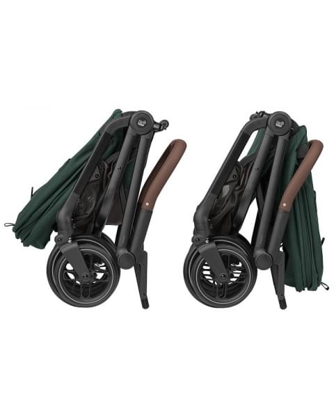 Детская прогулочная коляска Maxi-Cosi Leona² большие колеса 1204403110 Twillic Green зеленый