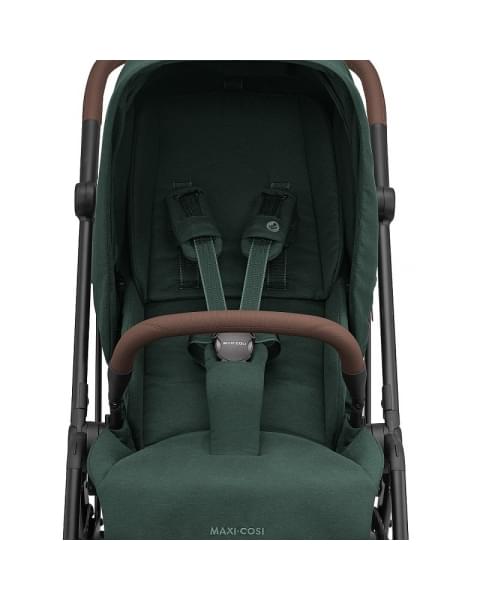 Детская прогулочная коляска Maxi-Cosi Leona² большие колеса 1204403110 Twillic Green зеленый