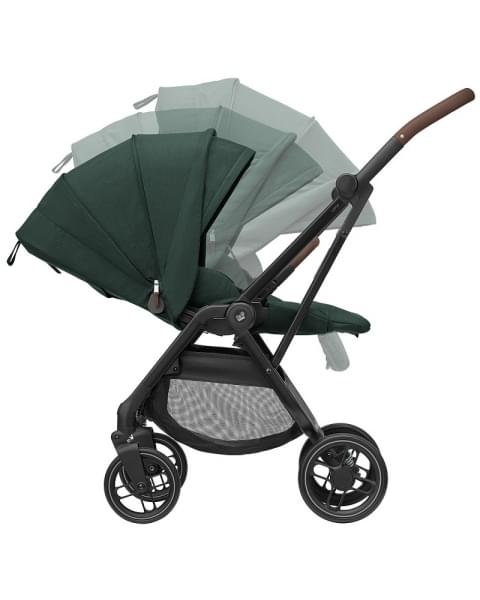 Детская прогулочная коляска Maxi-Cosi Leona² большие колеса 1204403110 Twillic Green зеленый