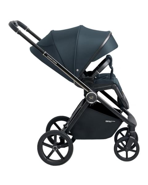 Детская прогулочная коляска Sweet Baby Elegante Chrome/Blue