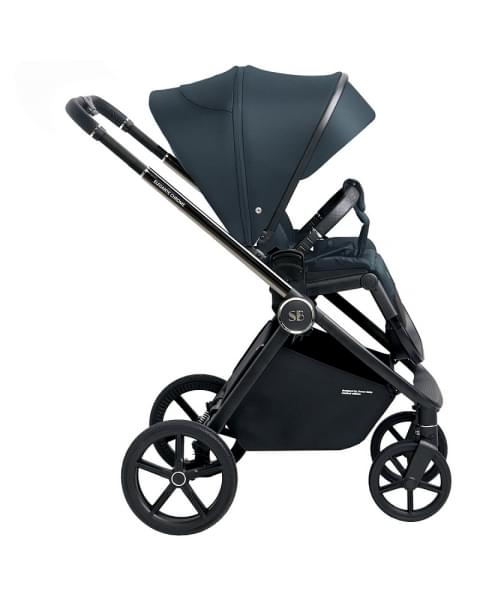 Детская прогулочная коляска Sweet Baby Elegante Chrome/Blue