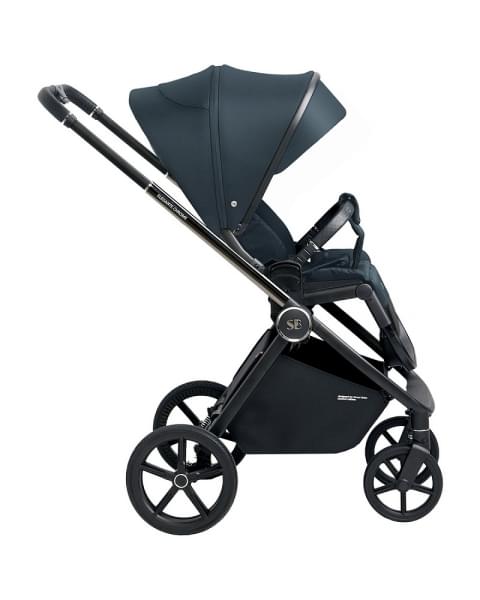 Детская прогулочная коляска Sweet Baby Elegante Chrome/Blue