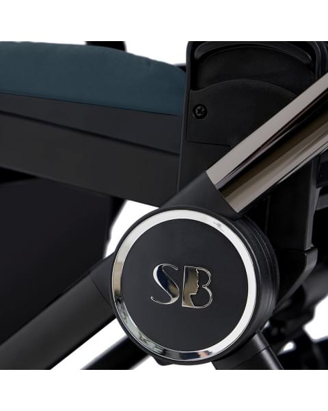 Детская прогулочная коляска Sweet Baby Elegante Chrome/Blue