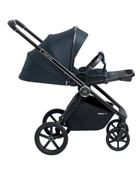 Детская прогулочная коляска Sweet Baby Elegante Chrome/Blue