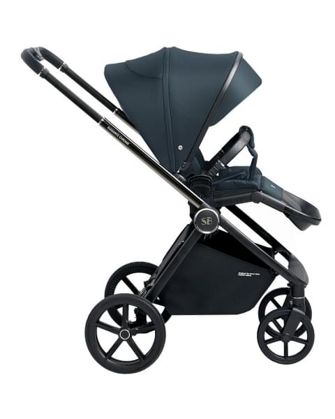 Детская прогулочная коляска Sweet Baby Elegante Chrome/Blue