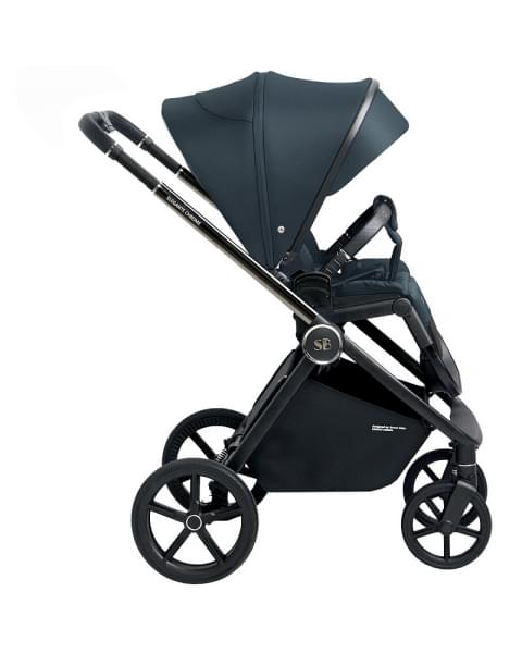 Детская прогулочная коляска Sweet Baby Elegante Chrome/Blue