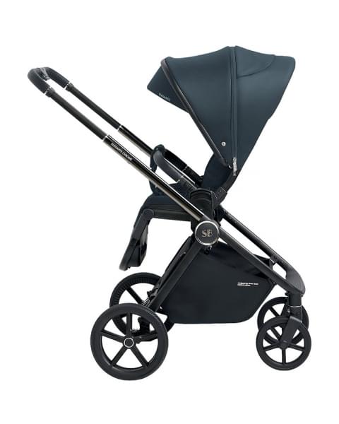 Детская прогулочная коляска Sweet Baby Elegante Chrome/Blue