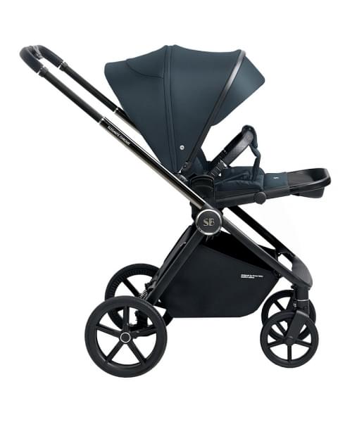 Детская прогулочная коляска Sweet Baby Elegante Chrome/Blue