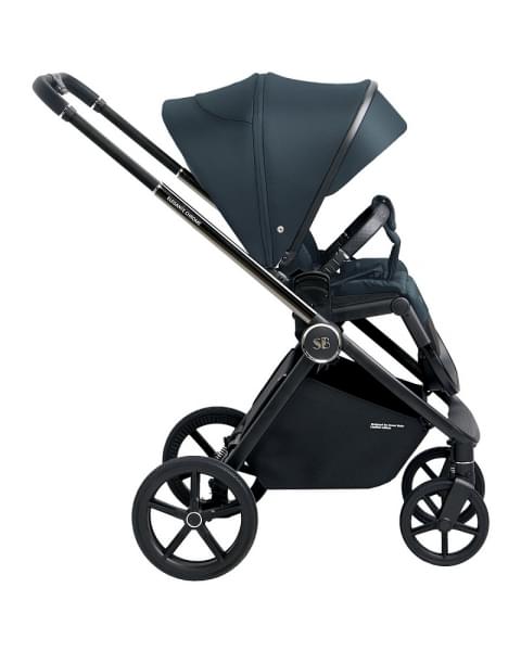 Детская прогулочная коляска Sweet Baby Elegante Chrome/Blue
