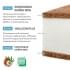 Детский матрас Plitex Юниор-Плюс ЮС-119-01 120х60х8 см