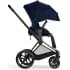 Набор чехлов прогулочного блока для коляски Cybex Priam IV Rebellious Luxury Denim Blue