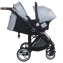 Детская прогулочная коляска Farfello Bino Angel Comfort серебристый