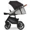 Детская коляска Riko Basic Bella Lux 3 в 1 02 серый