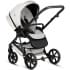 Детская коляска Tutis Viva 6 Plus Leather 3 в 1 с автокреслом Elo Lux EduSky Black 1612085 Cloud