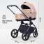 Детская коляска Rant Falcon Soft Therm 4 в 1 с автокреслом Miro и базой Beige