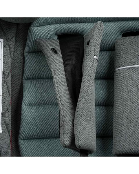 Автокресло Indigo Smart plus Isofix серый-зеленый