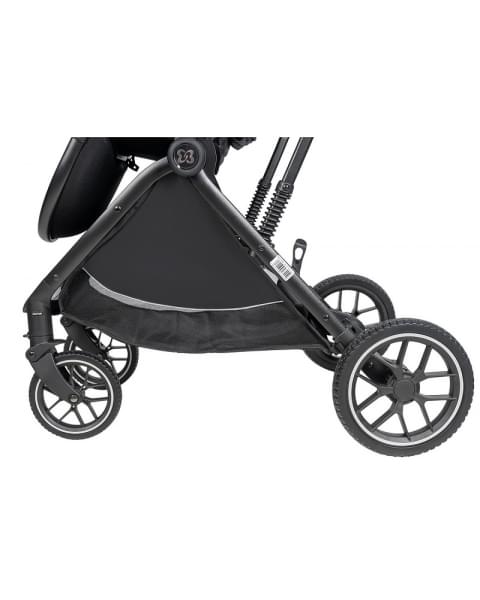 Детская прогулочная коляска Farfello Fest Lux Угольно-черный/Carbon black FL-12 черная рама