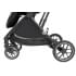 Детская прогулочная коляска Farfello Fest Lux Угольно-черный/Carbon black FL-12 черная рама