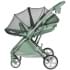 Детская прогулочная коляска Farfello Fest Lux Зеленый/Green FL-13 цветная рама