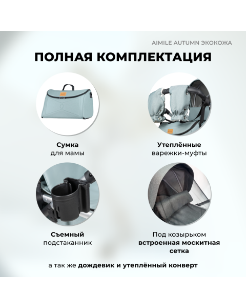 Коляска-трансформер Farfello Aimile Original Autumn AA-2