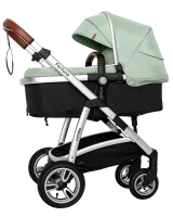 Коляска 2 в 1 Baby Tilly T-165 Futuro Air, Forest Green (Зеленый)