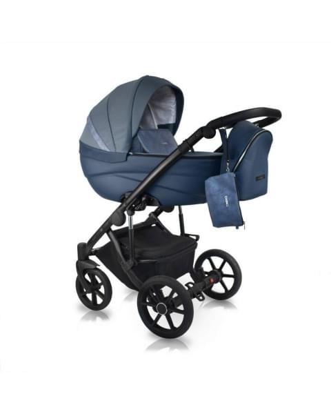 Коляска 2 в 1 Bexa Ideal Limited Edition, LE 104 (Темно-синий)