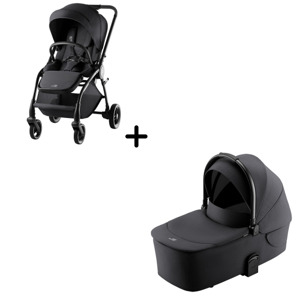 Коляска 2 в 1 Britax Roemer Rio Style, Carbon Black (Черный)