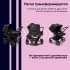 Коляска 2 в 1 Bugaboo Donkey 5 Twin Forest Green шасси Black