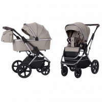 Коляска 2 в 1 Carrello Aurora CRL-6505 / 2023, Almond Beige (Бежевый)