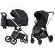 Коляска 2 в 1 Carrello Ultra CRL-6525, Night Black (Черный)