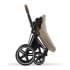 Коляска 2 в 1 Cybex Priam IV Platinum Collection шасси Chrome Brown, Cozy Beige (бежевый)