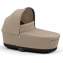 Коляска 2 в 1 Cybex Priam IV Platinum Collection шасси Chrome Brown, Cozy Beige (бежевый)