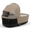 Коляска 2 в 1 Cybex Priam IV Platinum Collection шасси Chrome Brown, Cozy Beige (бежевый)